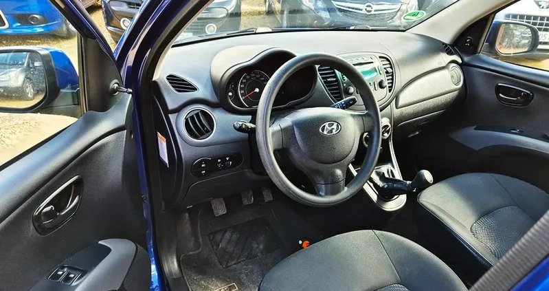 Hyundai i10 cena 14900 przebieg: 160000, rok produkcji 2012 z Głuszyca małe 781